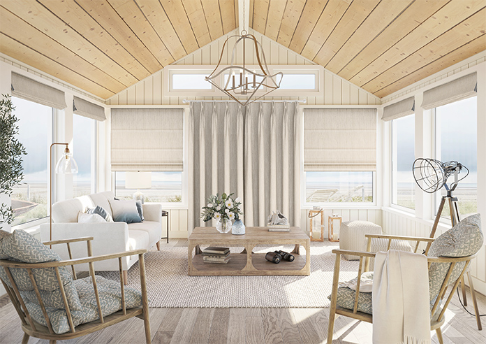 Cascade, Champagne - Made to Measure Curtains - Image 15